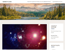 Tablet Screenshot of kenneth-chan.com